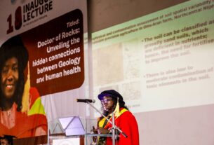 Geology Meets Public Health, as Prof. Mary Odukoya Makes Case for Environmental Action at 18th UNILAG Inaugural Lecture