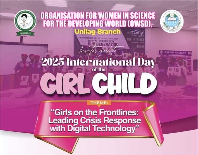 OWSD, UNILAG Celebrates 2025 International Day of the Girl Child, October 10