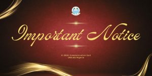 Important Notice - Maroon