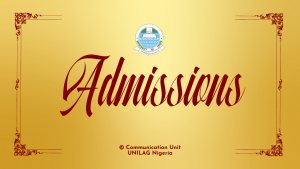 Admissions in UNILAG