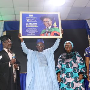 UNILAG Celebrates Professor Okanlawon at 70, Honours Legacy of Scholarship and Service